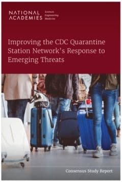 Cover of Improving the CDC Quarantine Station Network's Response to Emerging Threats